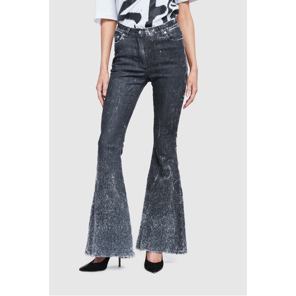 Faith Connexion Grey Flare Denim sz 25